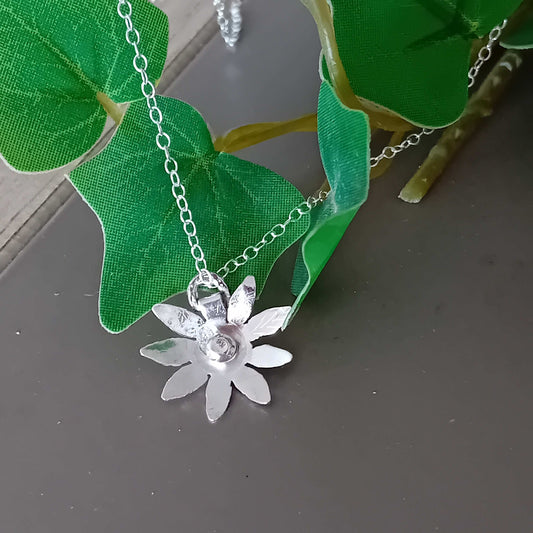 Sterling Silver Flow Necklace